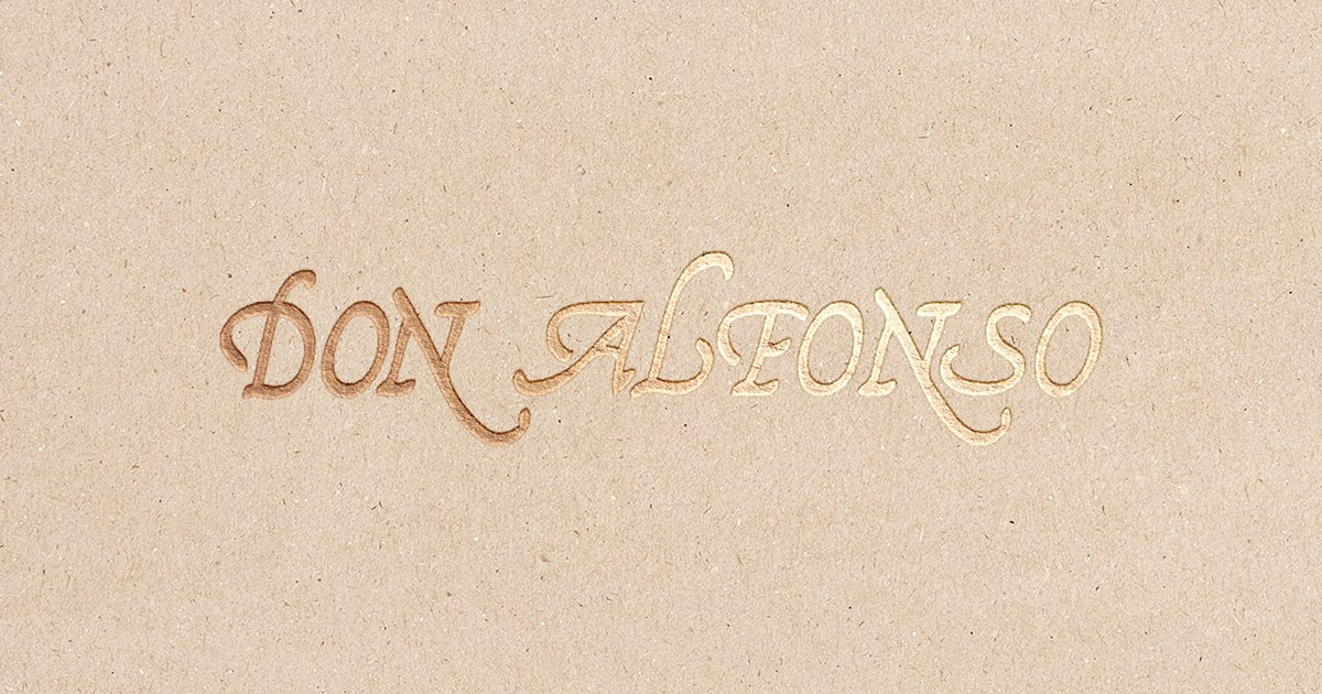 Don Alfonso 1890